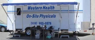 on site physicals trailer
